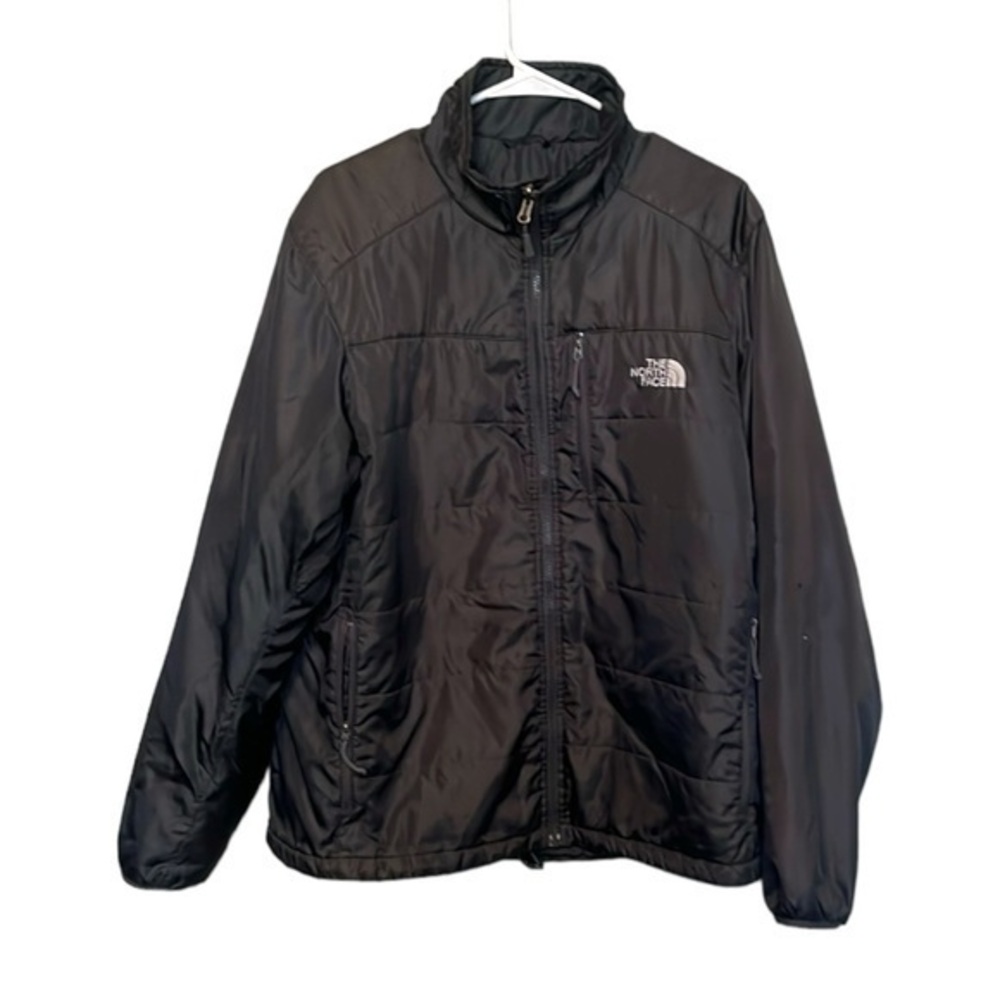 The North Face Full Zip Jacket Mens Size Large Color Gray